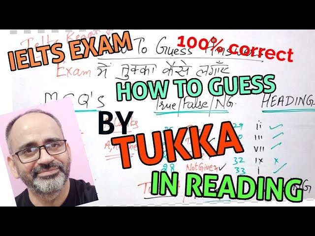 IELTS READING TIPS AND TRICKS | READING BY TUKKA | FLUKE