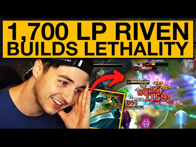 1,700LP Best Riven WORLD builds Lethality in 12.10?! | BuiltEUW vs. Graves