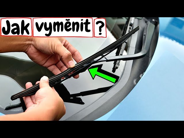 Výměna stěračů Škoda Octavia 2: Jak vyměnit přední stěrač?🚙Jak sundat rameno? [Uchycení & Autoškola]