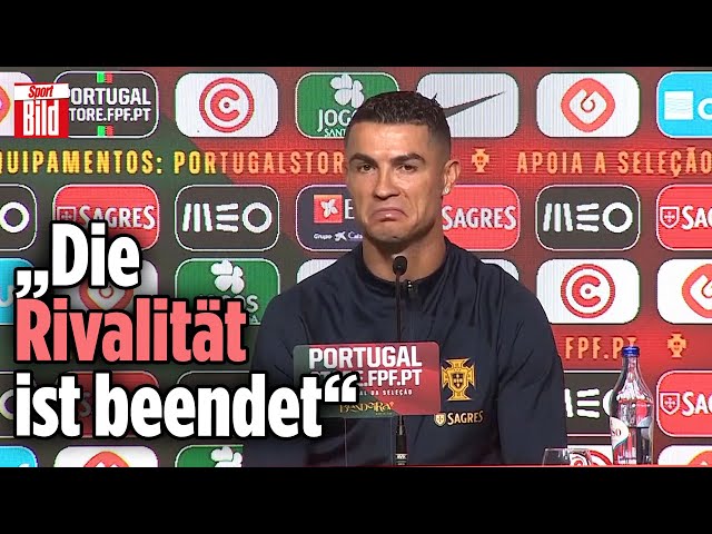 Cristiano Ronaldo verkündet das Ende der Rivalität mit Lionel Messi | Viral daneben