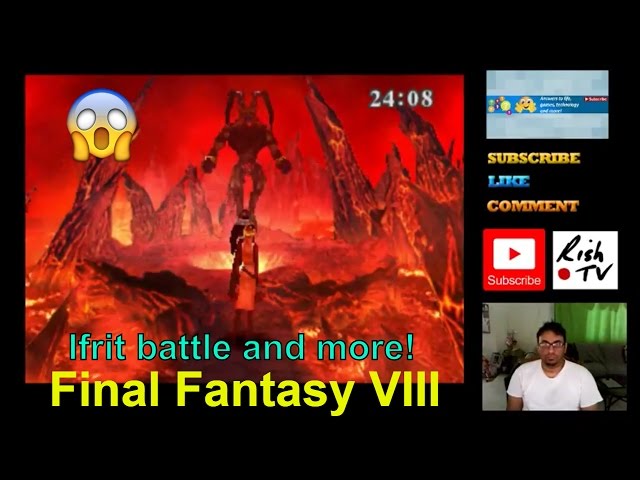 Final Fantasy VIII - The quest begins - Getting Ifrit!