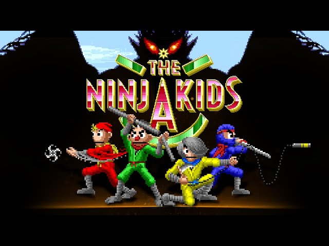 The Ninja Kids (1990) Arcade - 4 Players Hardest [TAS]