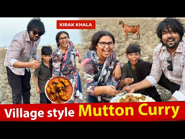 Kirak Hyderabadi Khala Village Style Mutton Curry 🍛 👌 😋 😎 || Lakdi Ka Pakwaan 😋♥️ || Priyareddy