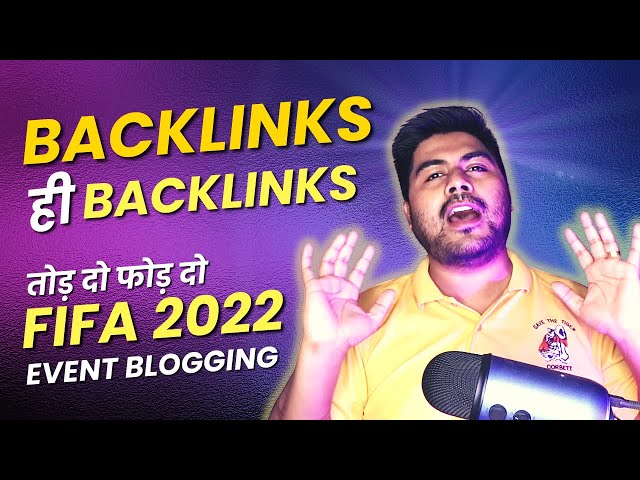 Event Blogging Backlink Community - जल्दी से join करलो life बन जाएगी