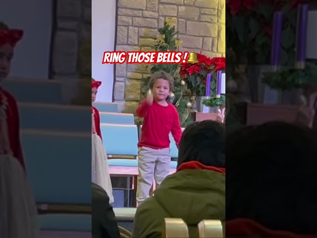 Ring those bells! #preschool #christmasplay #kidsvideo #today
