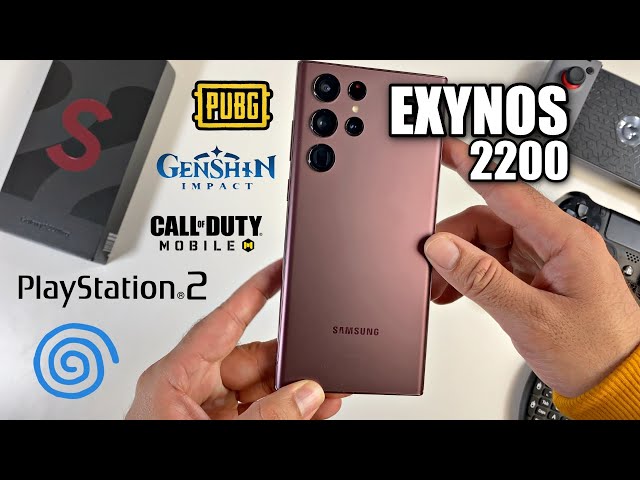 Samsung Galaxy S22 Ultra | EXYNOS 2200 GAMING TEST - How Does it Cope?