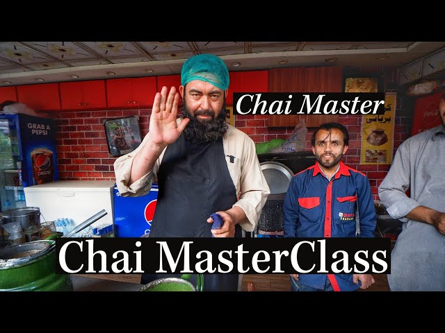 Pakistani CHAIWALA Teaches Me How to Make CHAI
