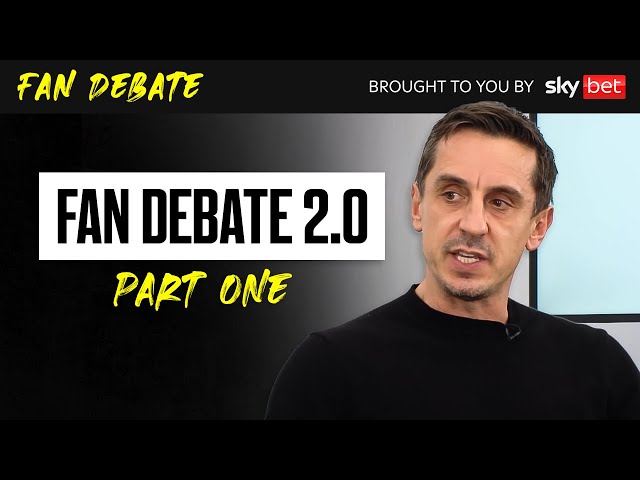 The Overlap Live Fan Debate 2.0: Gary Neville, Jamie Carragher & Paul Scholes | PL Returns Part 1