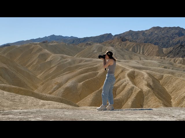 Silent photography in Death Valley