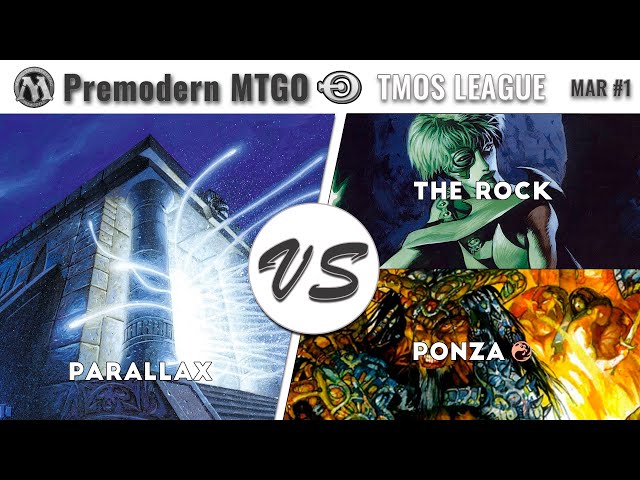 TMOS Weekly March #1 with Parallax - Round 1 vs The Rock and Round 2 vs Ponza Red