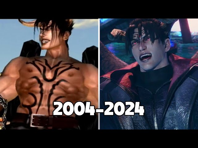 Tekken 5 to Tekken 8: Devil Jin Laugh | (2004-2024)