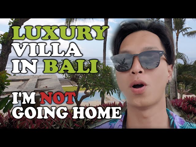 STAYING IN LUXURIOUS VILLA IN BALI..!! IT'S CRAZY..!!