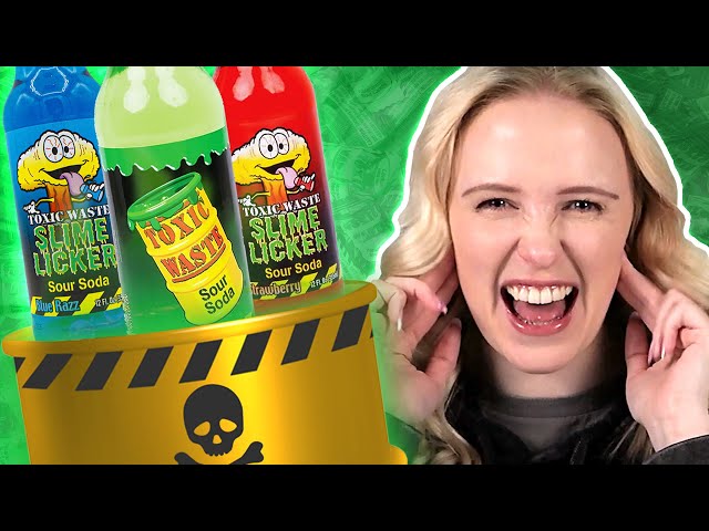 Irish People Try Toxic Waste Sour Soda
