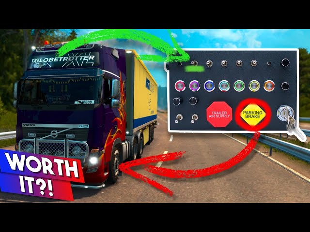 Definitive way to Play ETS2? // Curasim Truck Sim Panel V2 Review