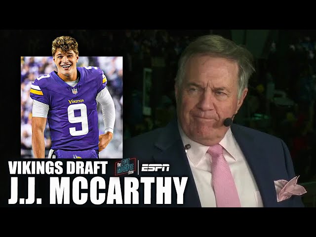 Vikings TRADE UP to select J.J. McCarthy at No. 10 | Pat McAfee Draft Spectacular