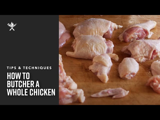 How to Butcher a Whole Chicken