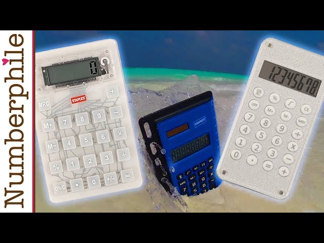 Calculator Unboxing #6 (Staples collection) - Numberphile