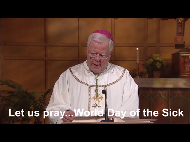 Let us pray...World Day of the Sick - February 11 2020