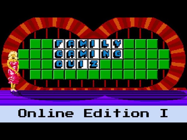 Family Gaming Quiz - Online Edition 1