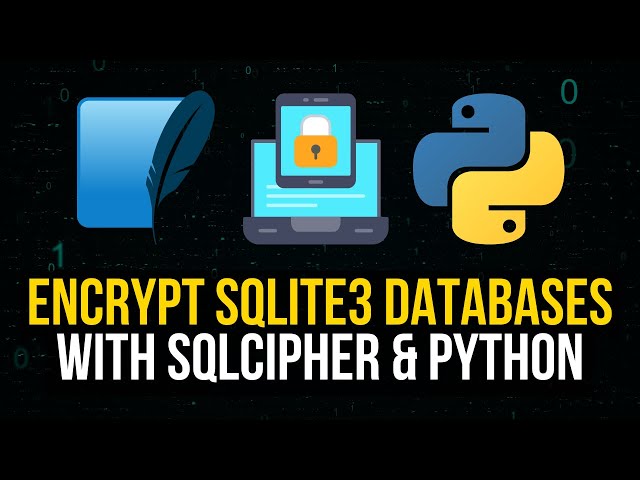 Encrypt SQLite Databases with SQLCipher