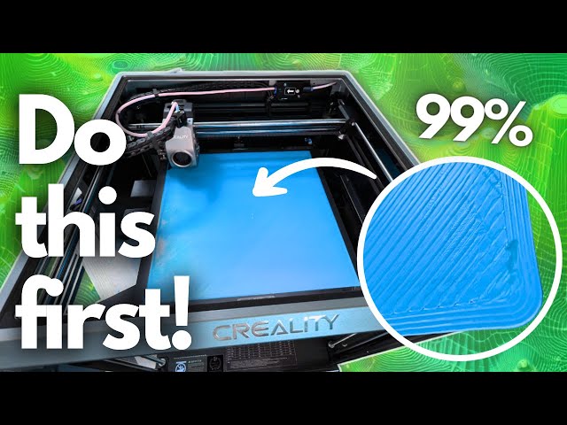 BAD First Layer Your K1 and K1 Max Printer?  Here's how to get the best results.