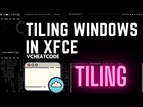 Tiling Windows in XFCE