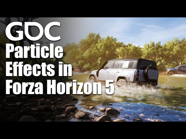 How Parameters Drive the Particle Effects of 'Forza Horizon 5'