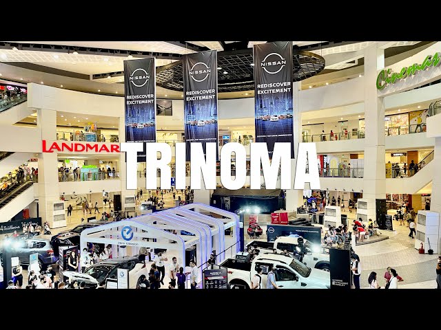 [4K] TRINOMA 2022 Mall Walking Tour | Philippines