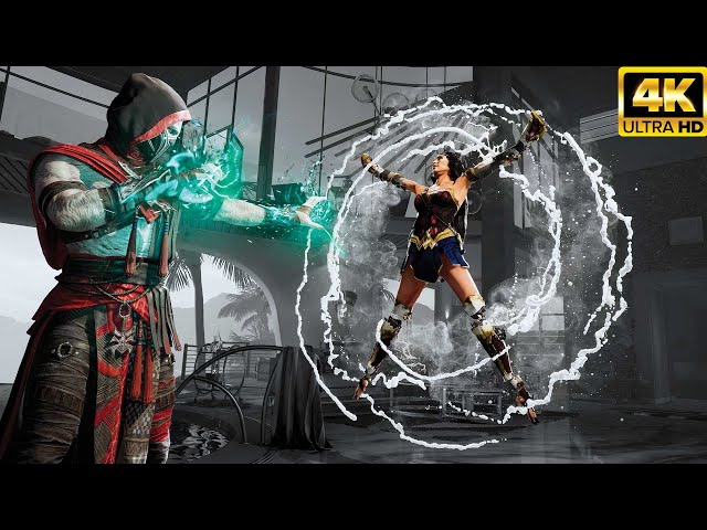 Ermac Vs Wonder Woman All Fatalities ► Mortal Kombat 1 [4K 60FPS]