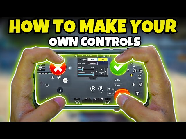 HOW TO MAKE YOUR OWN BASIC CONTROLS AND IMPROVE THEM (GUIDE) BGMI | Mew2