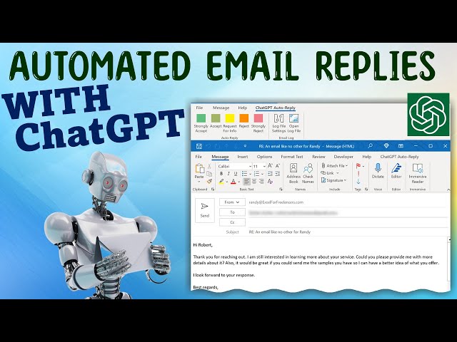 Automate Your Email Replies With ChatGPT - Free Training + Free Download