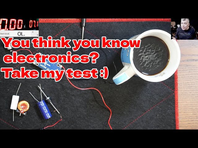 Electronics knowledge test! What is the secret component? NO! Is not a battery!