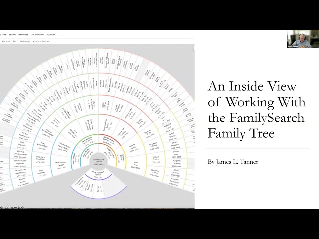 An Inside View of Working With the FamilySearch Family Tree – James Tanner (18 April 2024)