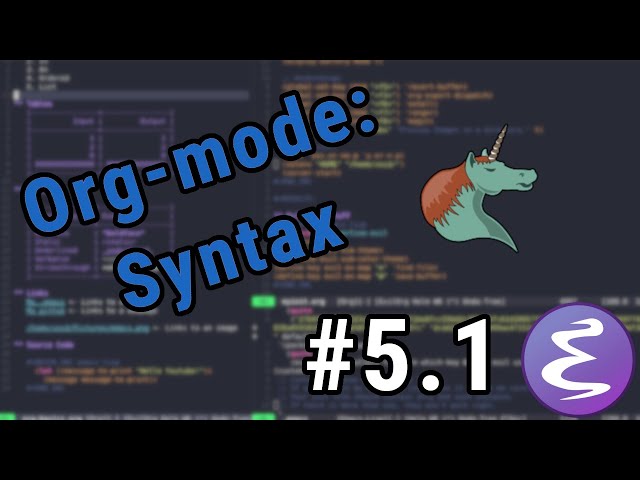 Goodbye Markdown! | Org-Mode Tutorial | Switching to Emacs #5.1