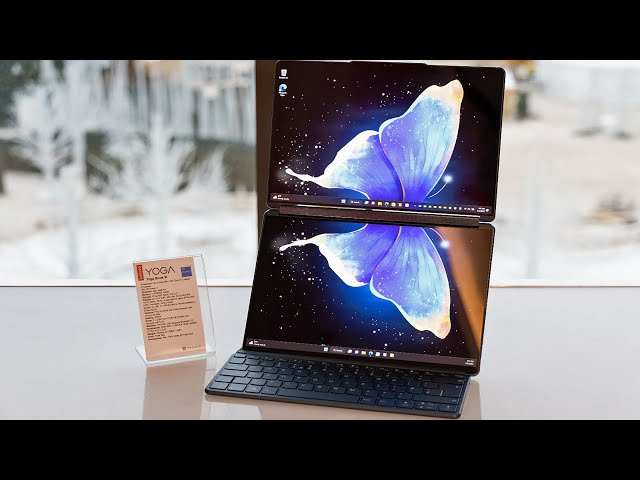 Hands-On Lenovo's Wild Yoga Book 9i At CES 2023!