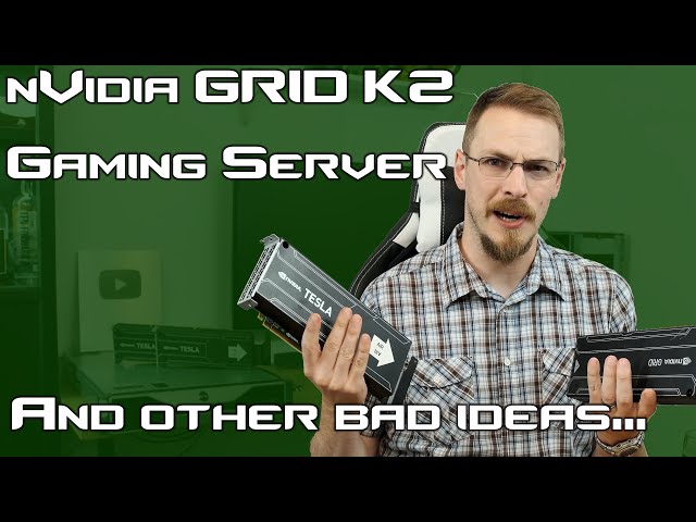 I have lost my mind... nVidia GRID/Tesla Cloud Gaming Server