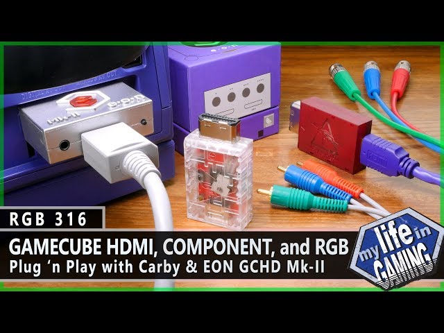Nintendo GameCube HDMI, Component & RGB Plug 'n Play Solutions :: RGB316 / MY LIFE IN GAMING