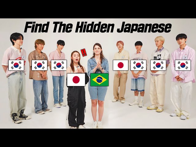 Can Brazilian and Asian Girls Find The Hidden Japanese Among Koreans? l (Brazil, Japan, MIRAE)