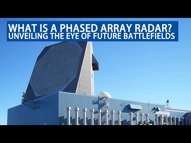 What is an active phased array radar?