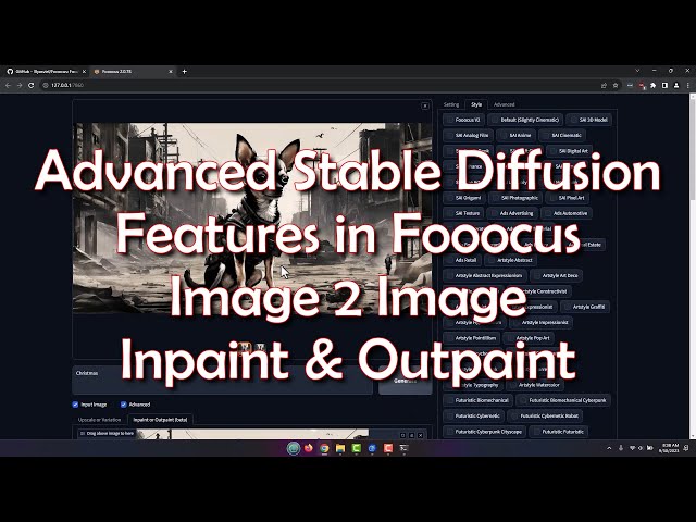 Advanced Stable Diffusion Features in Fooocus