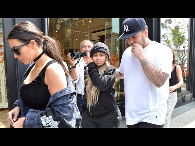 Rob Kardashian Asked If He's Going To Be A Dad After Taking Blac Chyna To OB-GYN With Kim