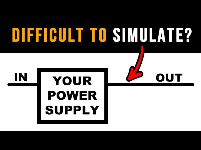 How To Simulate Your Power Supply | Explained by Benjamin Dannan
