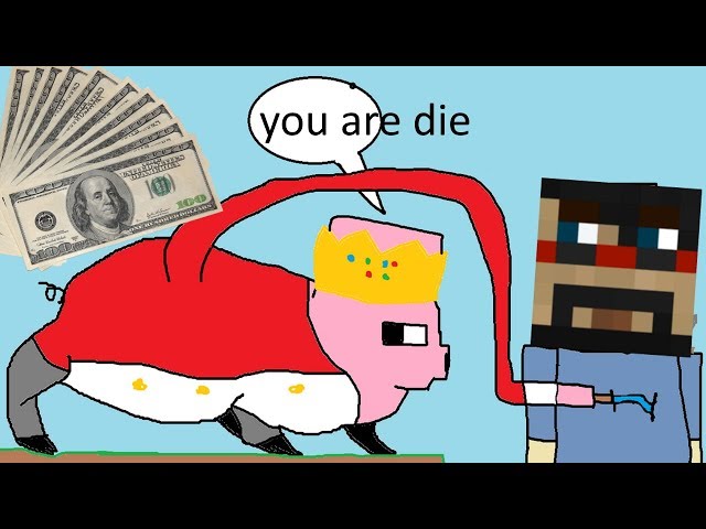 stabbing famous youtubers in minecraft for $10,000