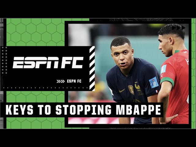 Keys to STOPPING Kylian Mbappe in the World Cup final?! 🍿 | ESPN FC