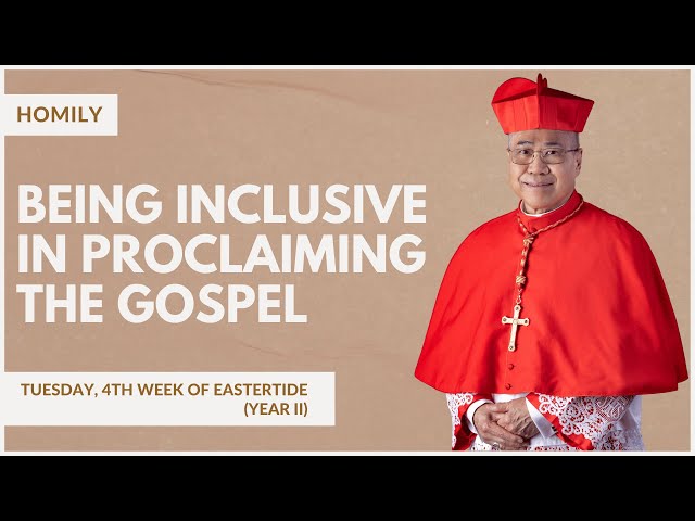 Being Inclusive In Proclaiming The Gospel - William Cardinal Goh (Homily - 23 Apr 2024)