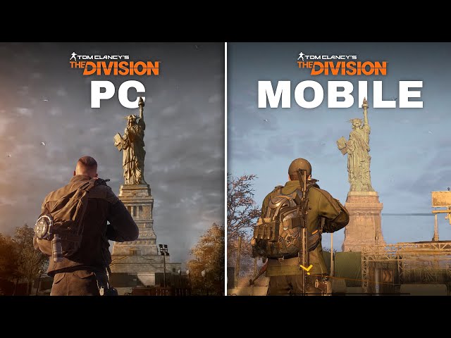 The Division Resurgence (Mobile) vs The Division (PC) Comparison