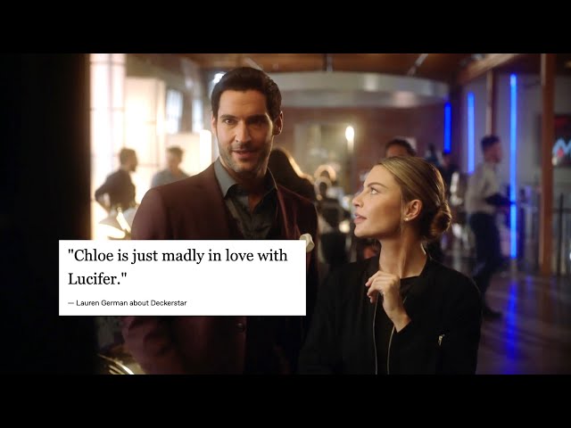 chloe being in love with lucifer for 25 minutes straight