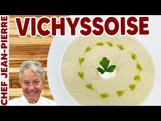 How to Make Potato Leek Soup (Vichyssoise) | Chef Jean-Pierre