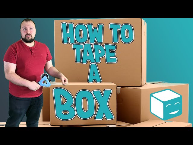 How To Tape A Box For Shipping With A Tape Gun: Warehousing & Shipping Tutorial