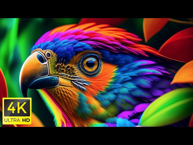 4K HDR 120fps Dolby Vision with Animal Sounds (Colorfully Dynamic) #98